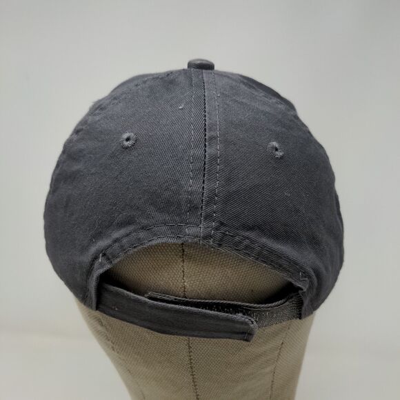 Port & Company Boy's Strapback Hat Gray Youth Embroidered W Logo - Picture 7 of 11